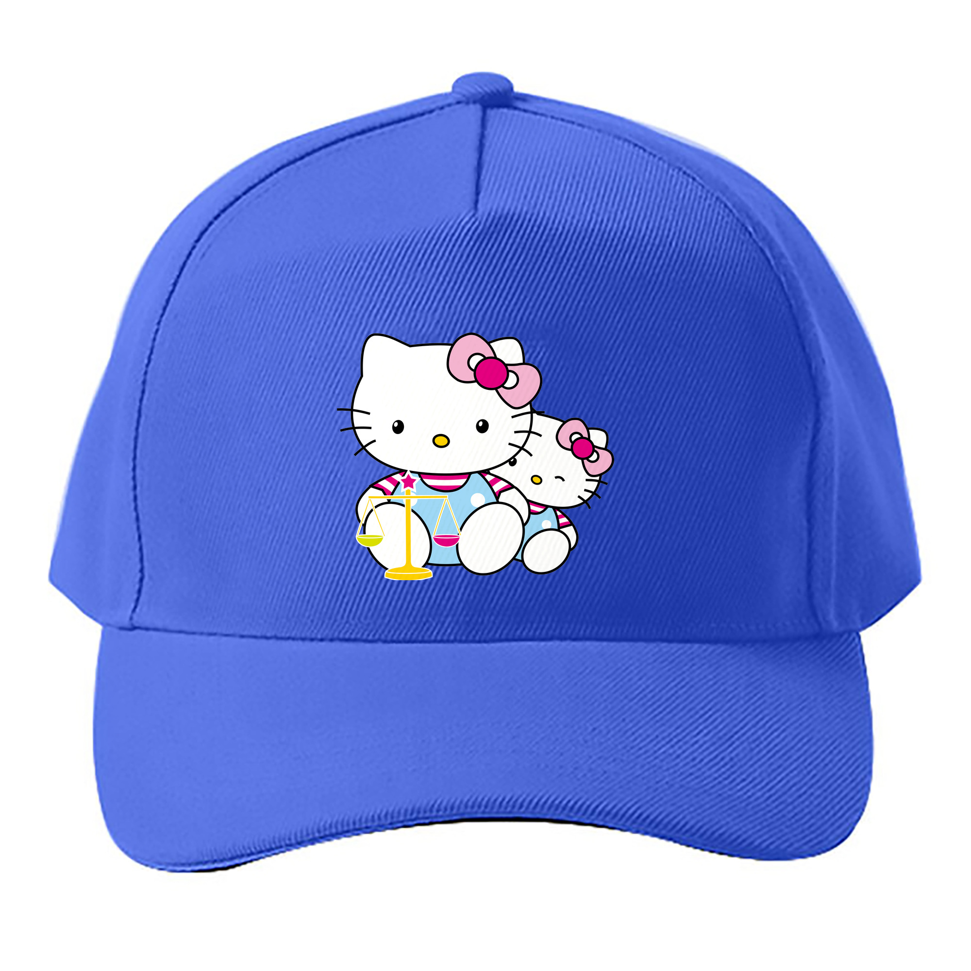 （画像用） Hello Kitty ハローキティ ベースボールキャップ 綿100％ 男女兼用 帽子 スポーツ